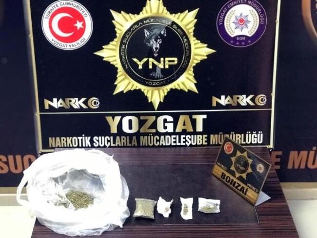 Yozgat'ta uyuşturucu ticaretine 5 gözaltı